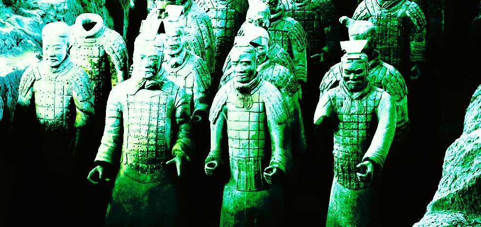 guerreiros de terracota