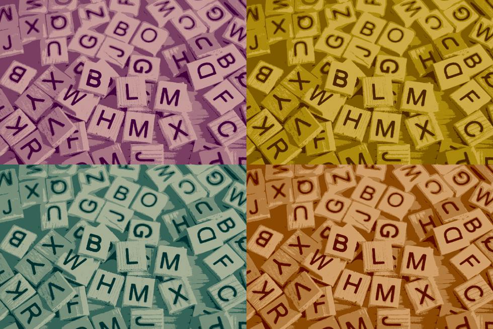 letras em caixas