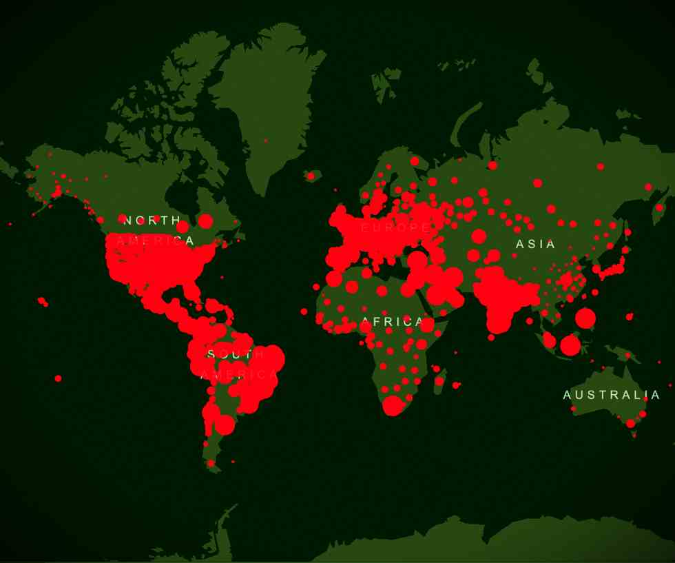mapa global