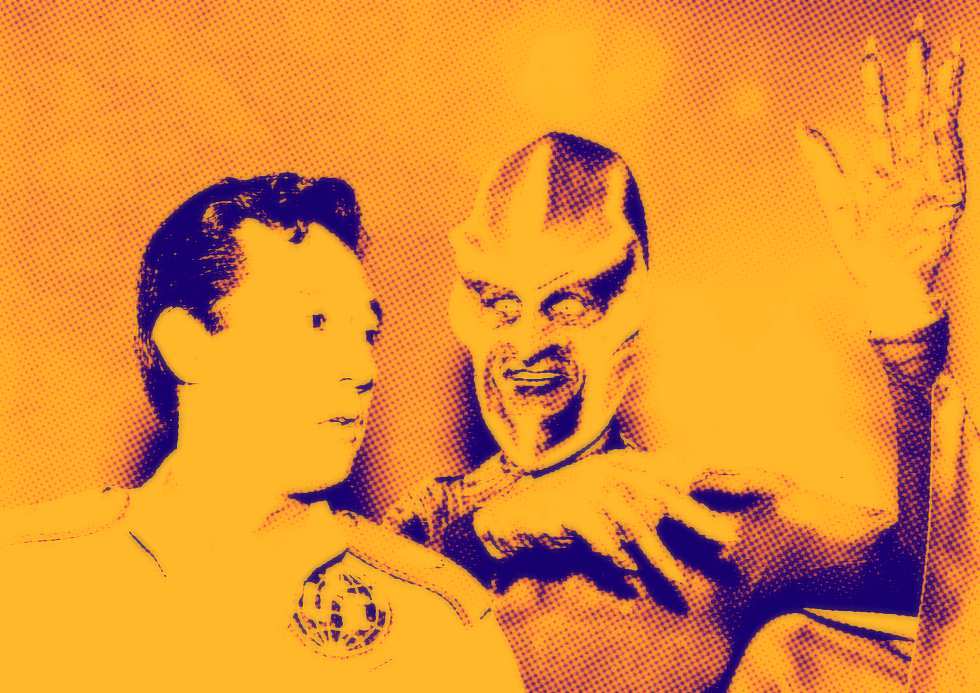 Frame da série "Quinta Dimensão", de 1963