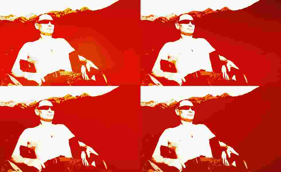 Putin red