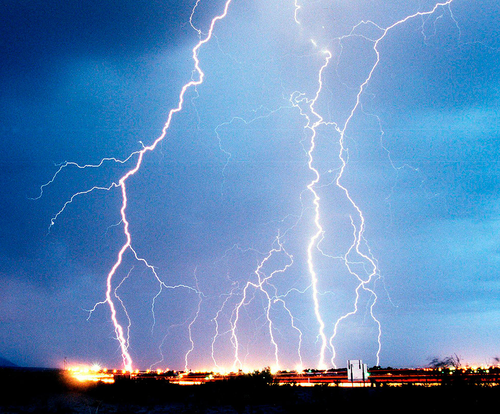 Tempestade sobre a Cidade do México