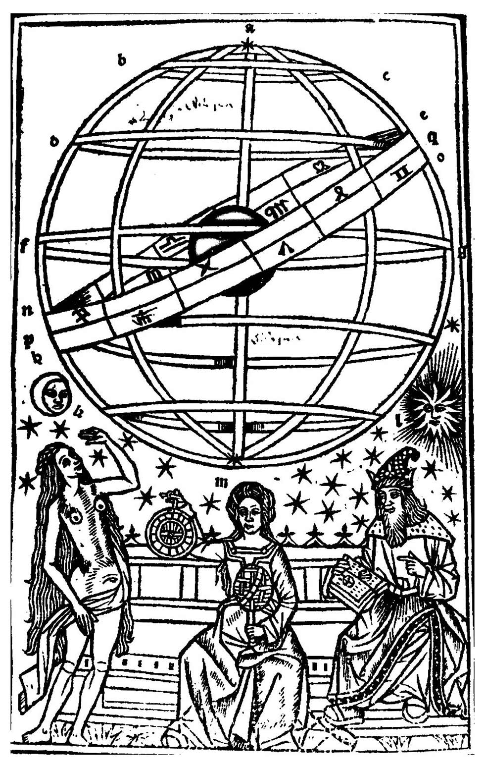 Ilustração vitoriana sobre astrologia
